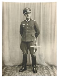German WH Officer Portrait Picture
