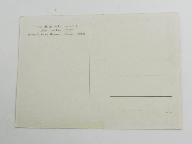 Postcard : Exhibition ‘Kunst der Front’, 1942