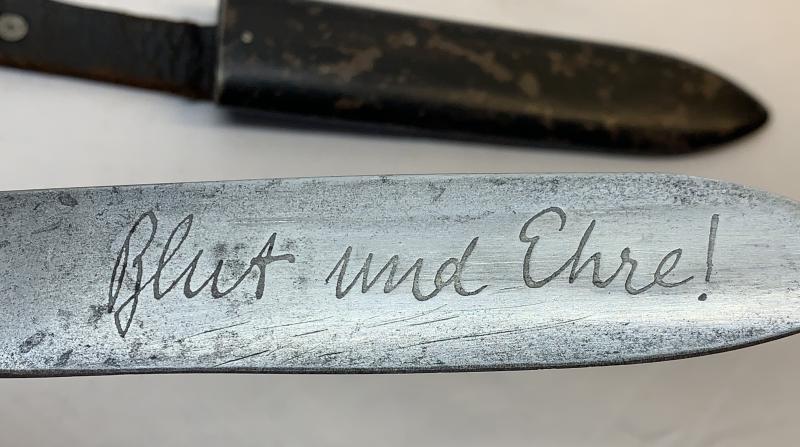 Hitler Youth Knife -Anton Wingen Jr.-