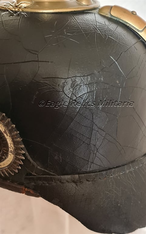 Late 19th  /  20th Century Prussian Pickelhaube