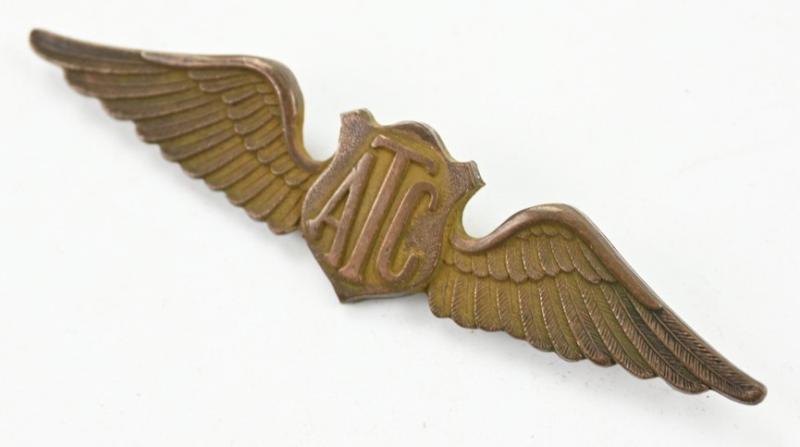 US WW2 ATC Co-Pilot /First Officer wing
