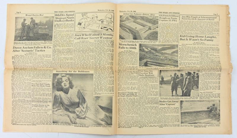 US WW2 Stars & Stripes Magazine