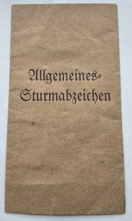 4 X German award envelopes/packets