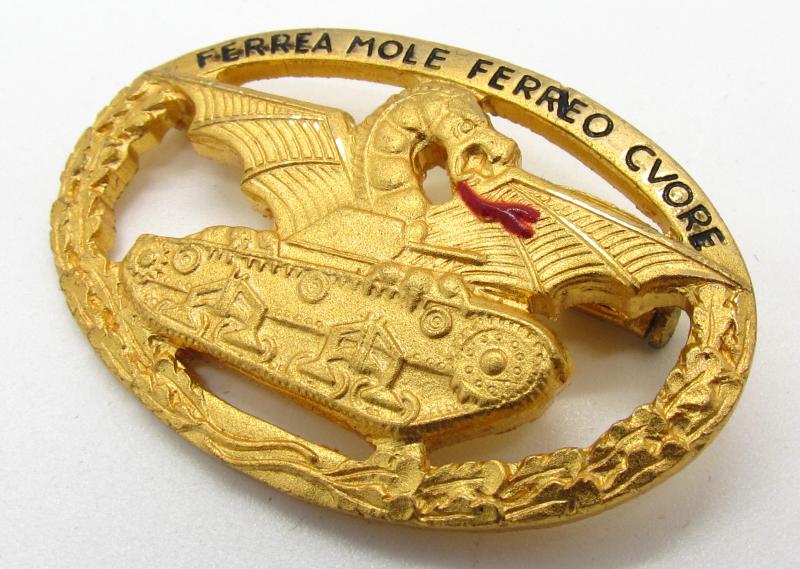 Italy, A WWII Commander’s Tank Badge