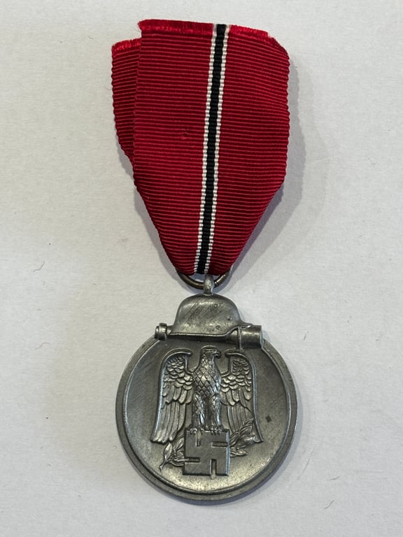 Eastern Front Medal & Ribbon "127" Moritz Hausch