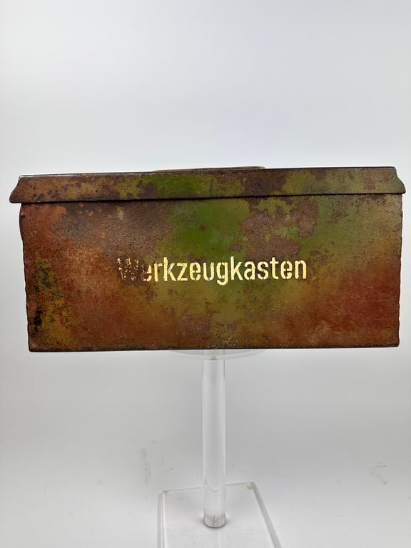 Rare MG34/42 "Werkzeugkasten" 3 tone normandie camo. 1945