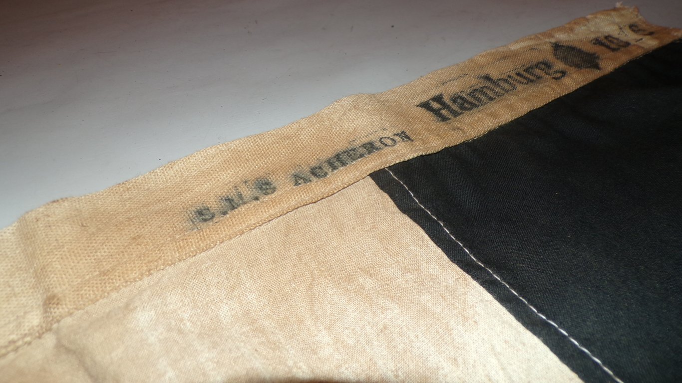 WW1 Imperial Reichsmarine flag from the Acheron