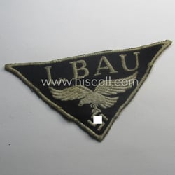 WH (Luftwaffe)-related- (EM- ie. NCO-pattern-) machine-embroidered breast-badge ie....