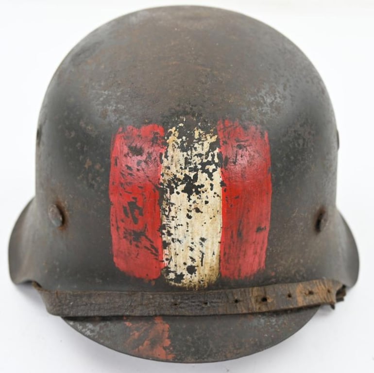 German WH M42 ND Combat Helmet 'Austrian Resistance'