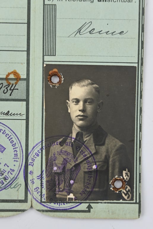 German RAD member Pass 74/6