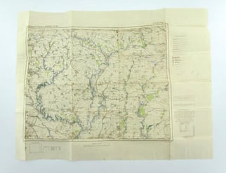 Wehrmacht "Verbessete Karte" Romny ( Ukrain )