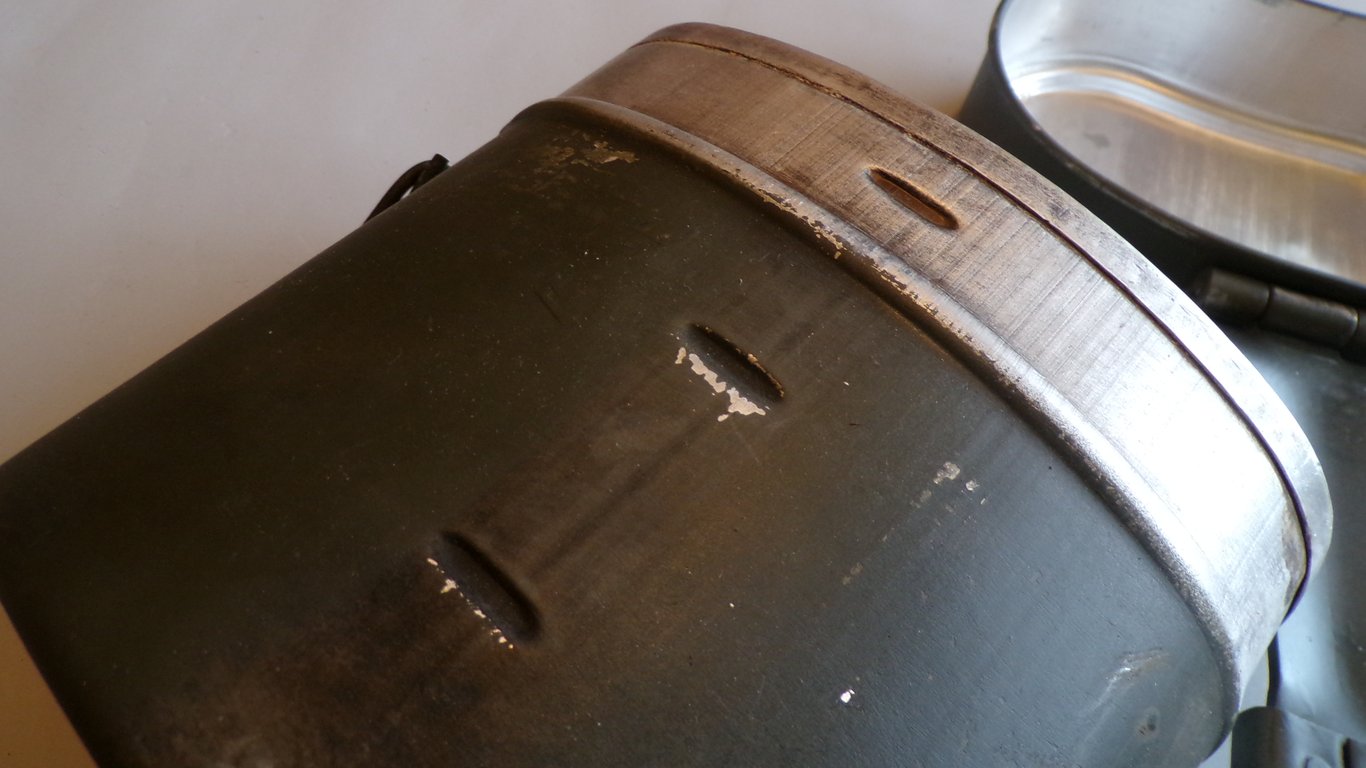 Early Wehrmacht Aluminum Mess Kit M31 Mint
