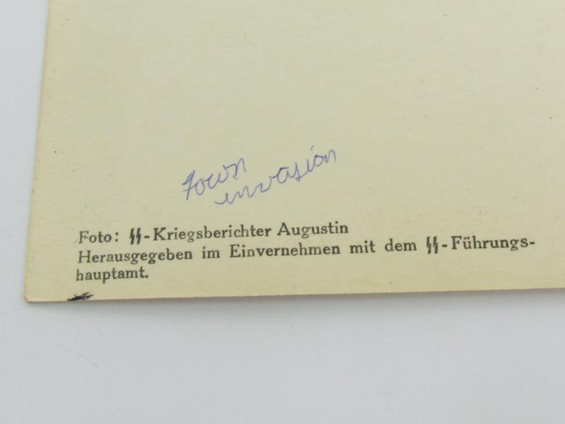 Postcard : Unsere Waffen-SS