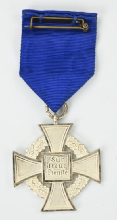 German 25 Years Faithfull Service Medal