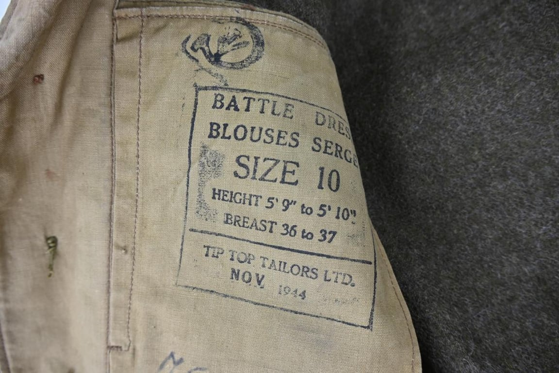 Canadian WW2 Named RCASC Battledress 1944