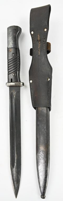 German WH K98 Mauser Bayonet with Frog 'E.Pack & Sohn'