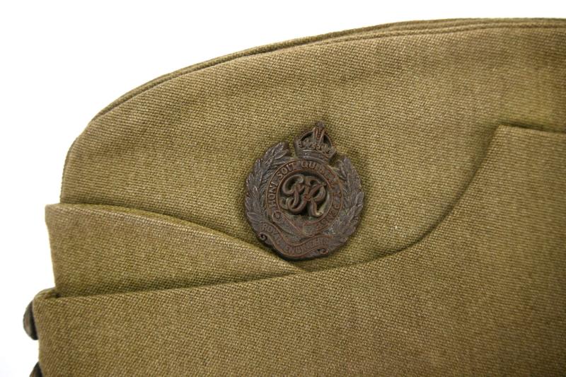 British WW2 Officer Side Cap 'Royal Artillery'