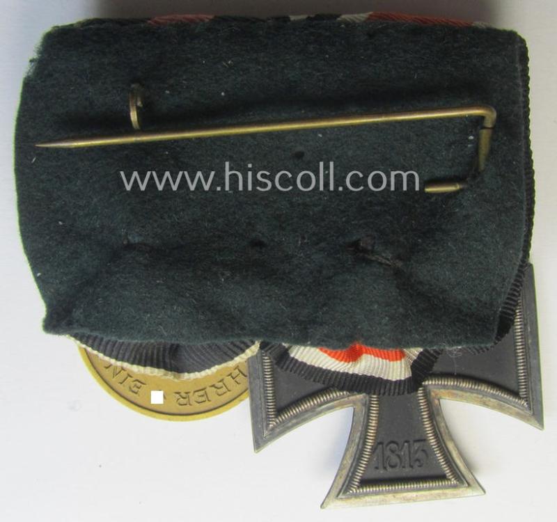 WH (Heeres o. KM etc.) medal-bar (ie.: 'Orden- o. Doppelspange')