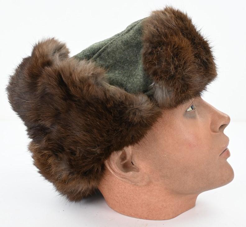 German WH Winter Cap Pelzmutze