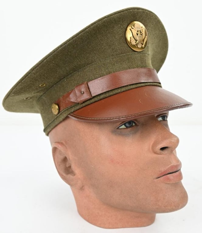 USAAF WW2 EM VIsor Cap