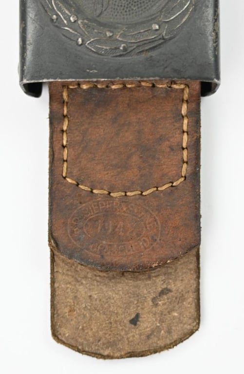 German LW Beltbuckle with Tab 'R.S.&S.'