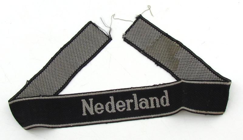 Waffen-SS BeVo 'Nederland' Cufftitle