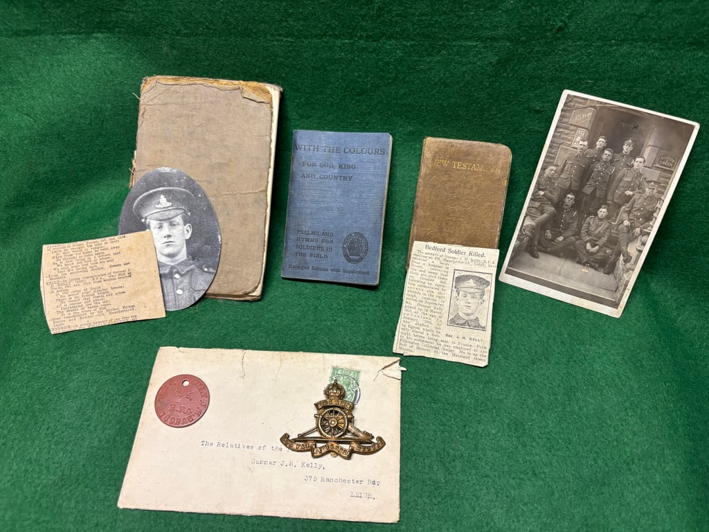 Casualty Group L 9831 Gunner Kelly RFA