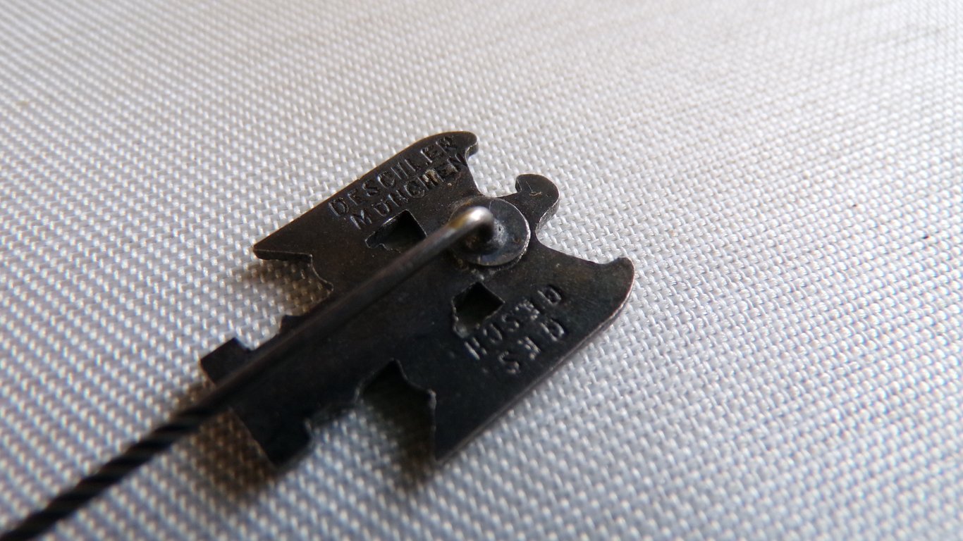 RKK Enamel Membership Stick Pin Deschler
