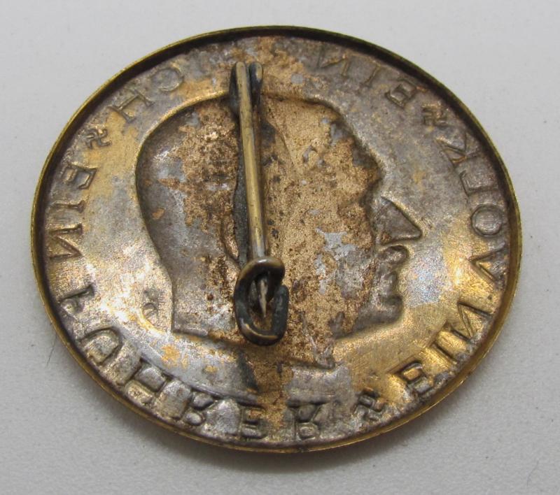 'Adolf Hitler' Sympathy Pin Elections 1933