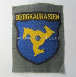 'BeVo'-type armshield (of the second pattern!) entitled: 'Bergkaukasien',...