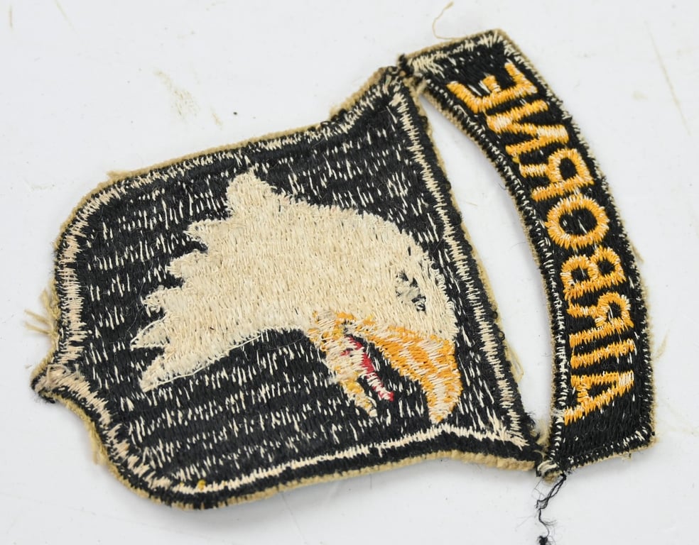 US WW2 101st Airborne Division SSI - Type 3
