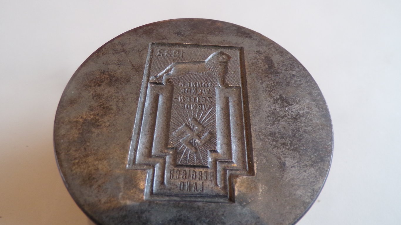 1933 NSDAP sonnenwende Tinnie production Die