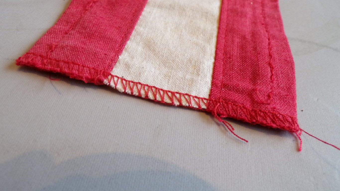 (HJ) Multi-Piece Cotton Armband - 'Prag-Gbell'
