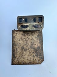 WW2 "panzer fender" with orginal rear Notek.