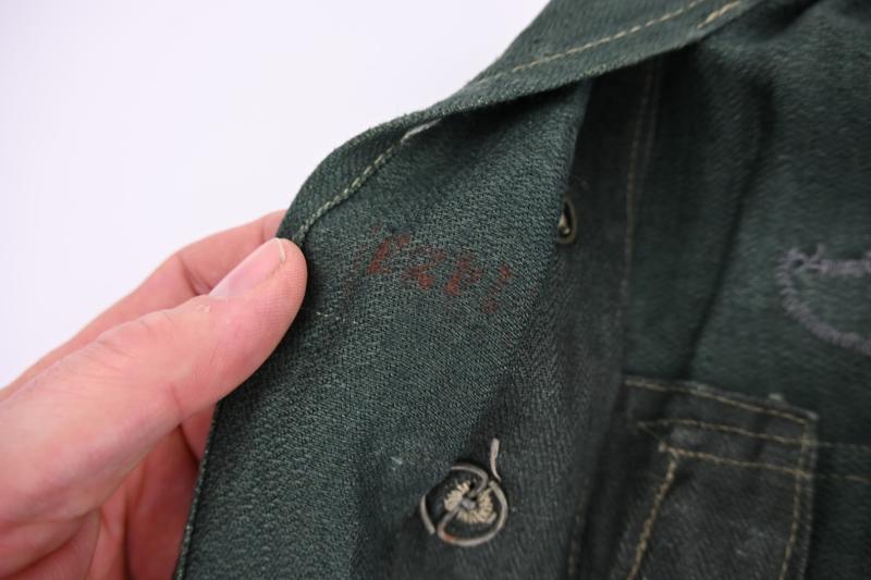 German LW M43 HBT FSJ Combat Tunic