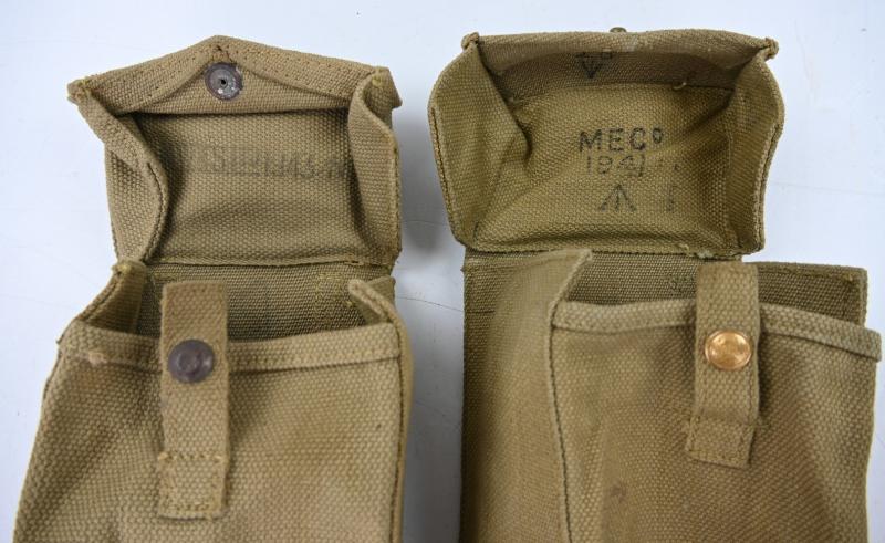 British WW2 Set of Basic Ammo Pouches