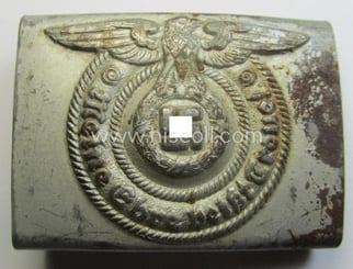 Waffen-SS, EM- (ie. NCO-) type belt-buckle (being a...