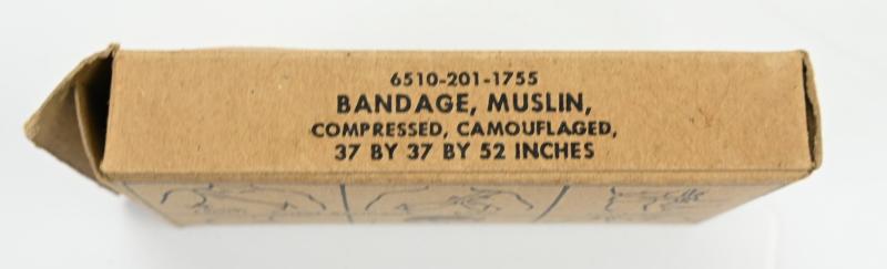 US Vietnam Era First Aid Dyed Dressing