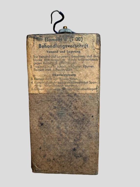 WH (Heer) FF33 Field Telephone Battery -1944-