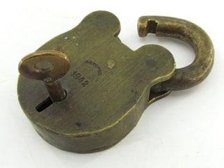 WWII Jackson's Padlock 1942