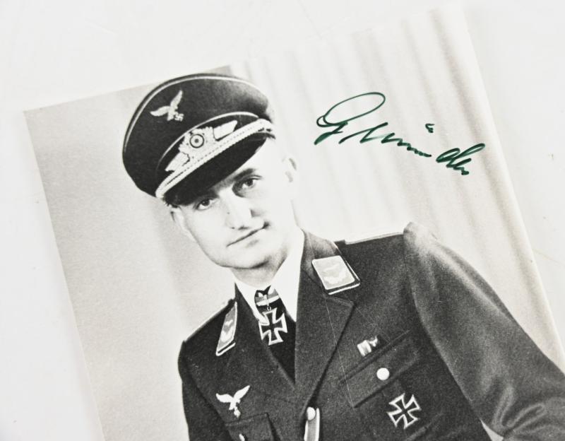 Signature of Luftwaffe KC Recipient 'Otto Gemünden'