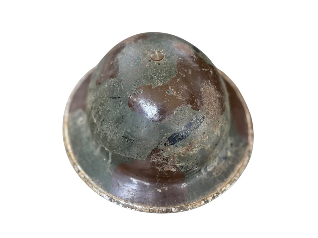 British Camouflaged Helmet