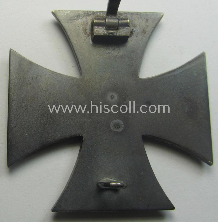 'Eisernes Kreuz 1. Klasse' being a clearly maker- (ie. '65'-) marked and/or fully untouched example by by the desirable 'Hersteller' named: 'Klein & Quenzer A.G.'