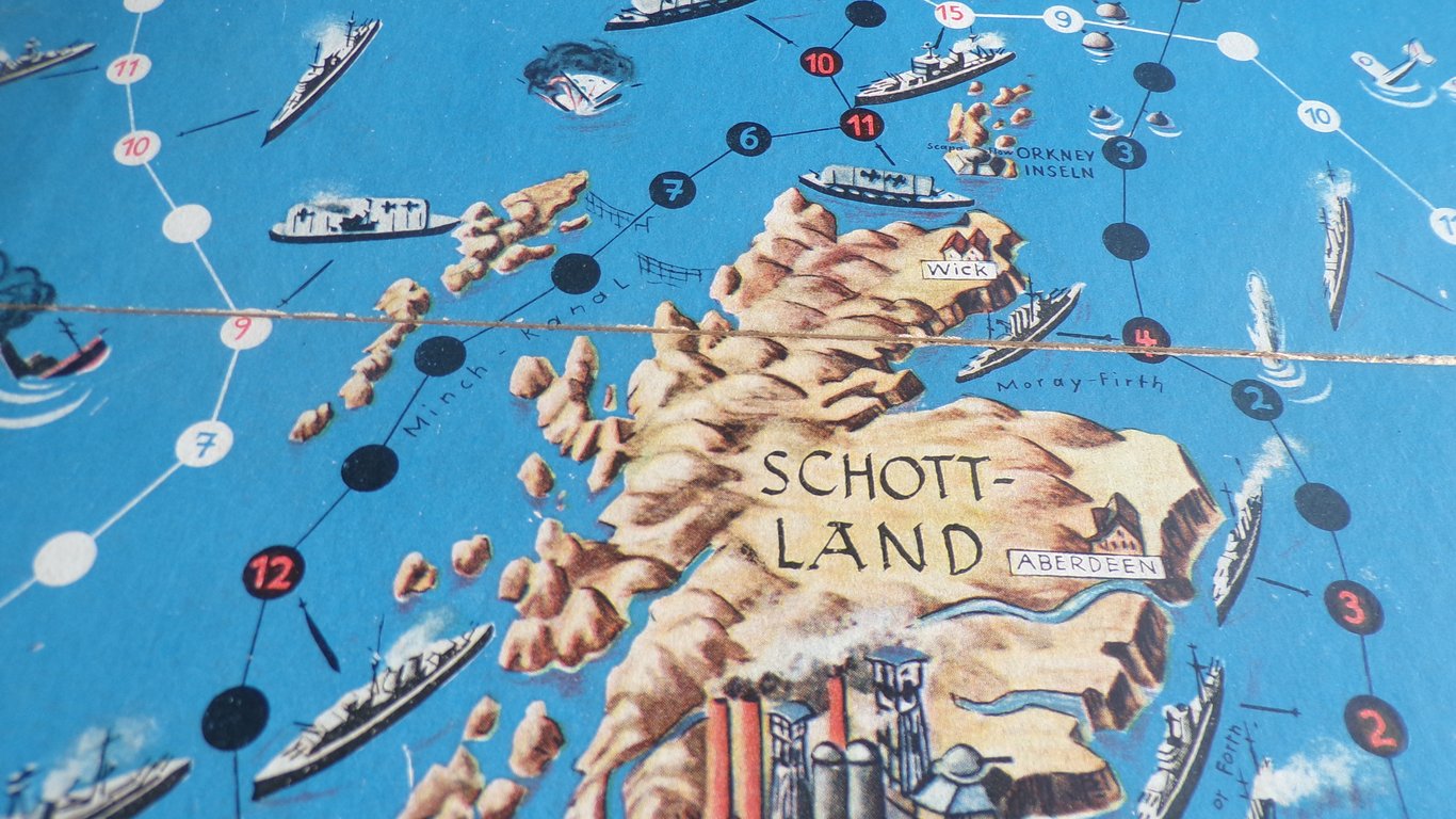 Wir fahren gegen Engeland Board Game (1940)