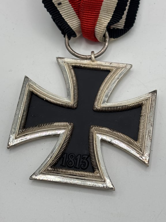 WH Iron Cross Second Class with Ribbon - Unmarked