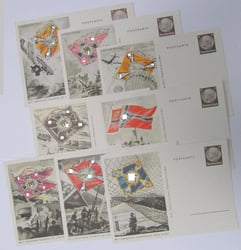 Attractive - and actually scarcely seen! - 8-pieced...