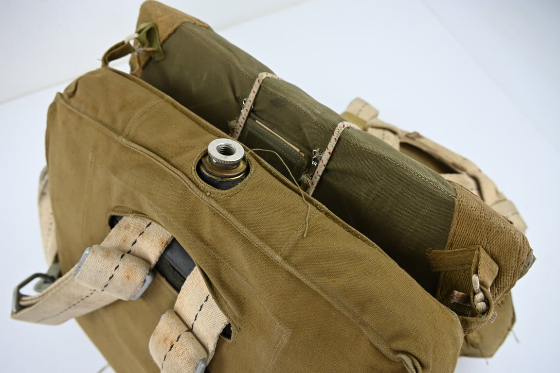 USAAF WW2 Named AN6510-1 Seat Parachute Harness Assembly