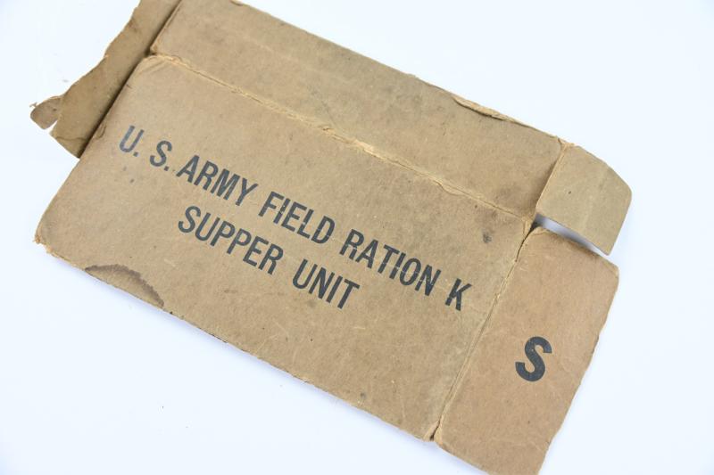 US WW2 Field Ration K Supper Unit Package