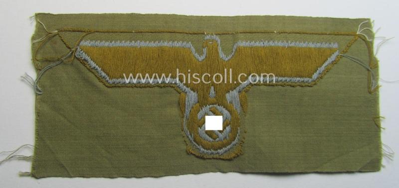 WH (Heeres) 'tropical-issue' breasteagle (in 'BeVo'-weave pattern)