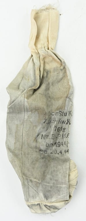 German WH Shell Powder Bag 7,5cm KWK40